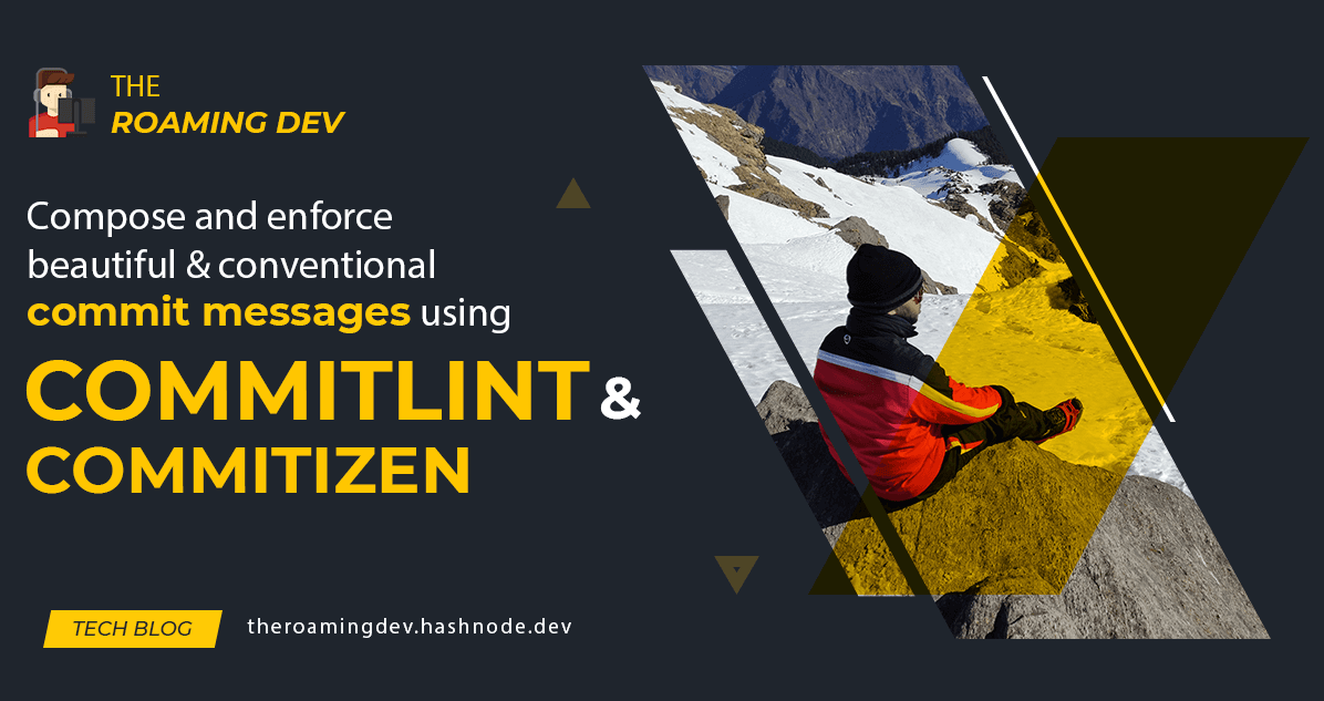 Make everyone in your project write beautiful commit messages using commitlint and commitizen š